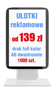 tanie ulotki kraków, ulotki kraków, druk ulotek w krakowie